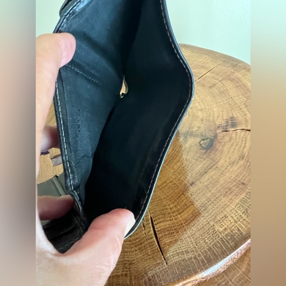 FENDI Block Checkered Trifold Wallet - Picture 9 of 13